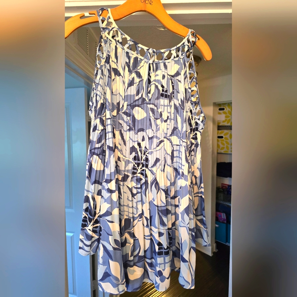 Off the shoulder women's blouse